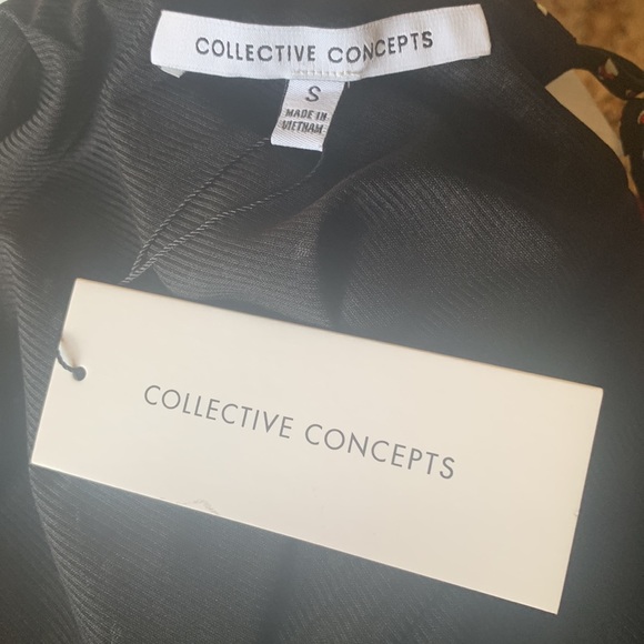 NWT COLLECTIVE CONCEPTS TEARED SUNDRESS HEARTS PATERN SZ.S - Picture 9 of 10